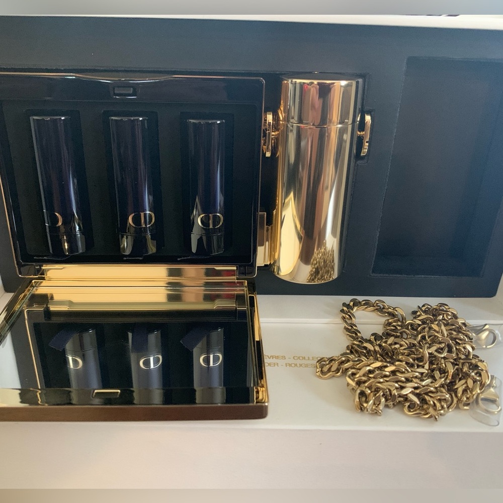 Dior Rouge Minaudiere Coffret 2021 Holiday Atelier of Dreams Lipstick Set New